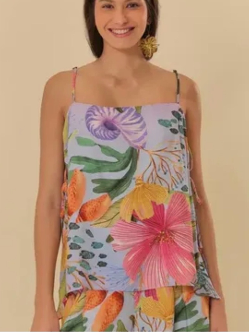 FARM Rio Floral Maralina Top Size M